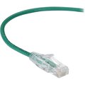 Black Box Slim-Net Cat6A 28-Awg 500-Mhz Stranded Ethernet Patch Cable - C6APC28-GN-10